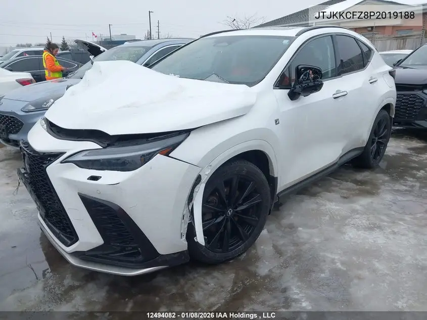 Auction sale of the 2023 Lexus NX , vin: JTJKKCFZ8P2019188, lot number: 12494082