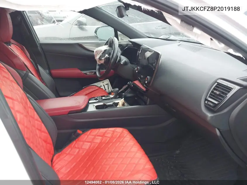 Auction sale of the 2023 Lexus NX , vin: JTJKKCFZ8P2019188, lot number: 12494082