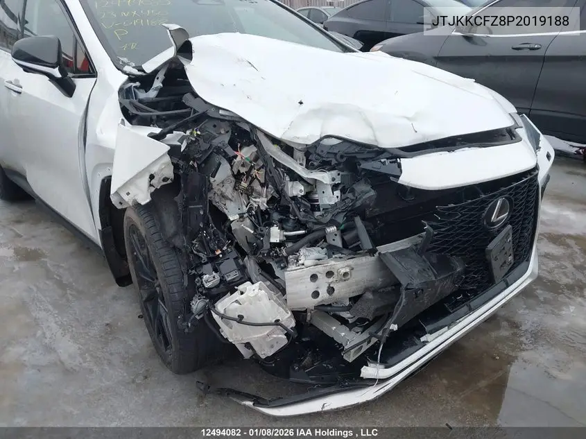 Auction sale of the 2023 Lexus NX , vin: JTJKKCFZ8P2019188, lot number: 12494082