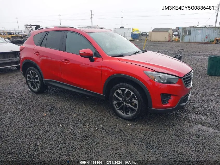 Auction sale of the 2016 Mazda CX 5 , vin: JM3KE4DY5G0886481, lot number: 41186404