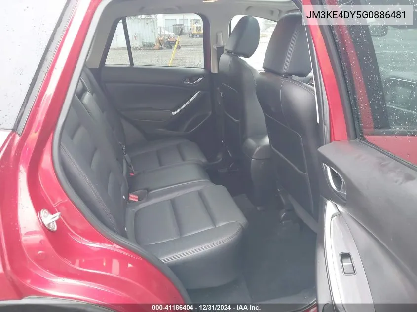 Auction sale of the 2016 Mazda CX 5 , vin: JM3KE4DY5G0886481, lot number: 41186404