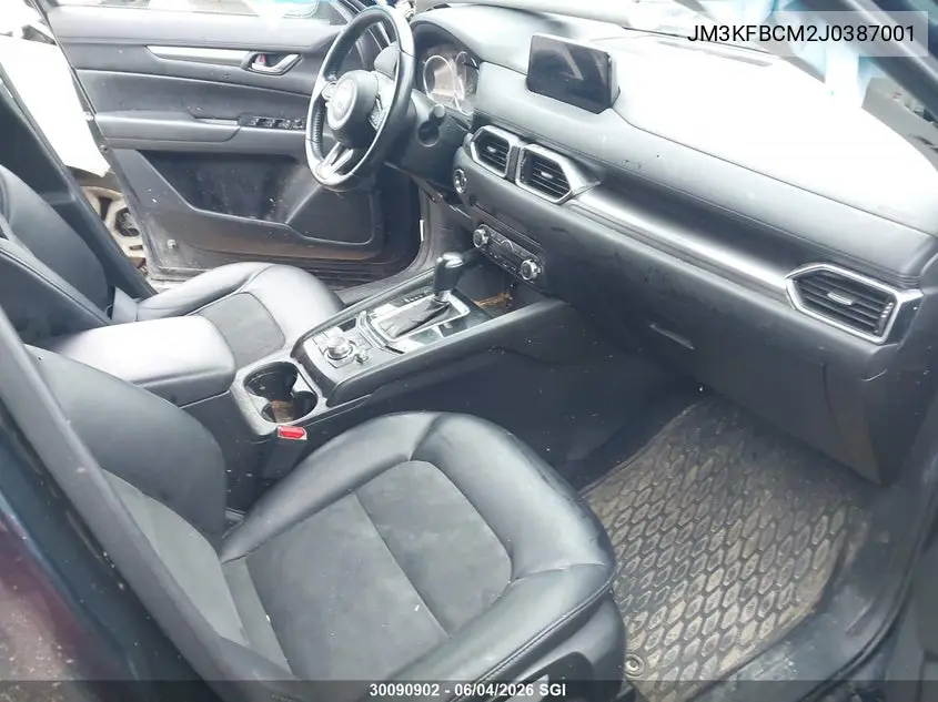 Auction sale of the 2018 Mazda CX 5 , vin: JM3KFBCM2J0387001, lot number: 30090902