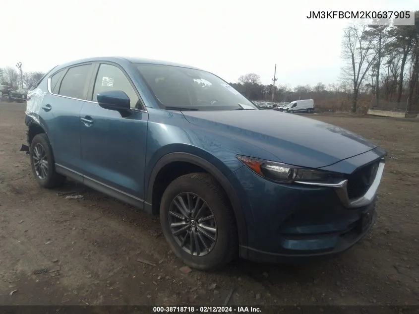 Auction sale of the 2019 Mazda CX 5 , vin: JM3KFBCM2K0637905, lot number: 38718718
