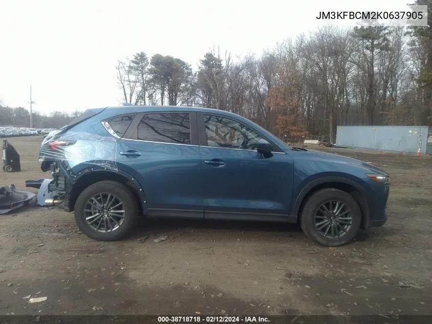Auction sale of the 2019 Mazda CX 5 , vin: JM3KFBCM2K0637905, lot number: 38718718