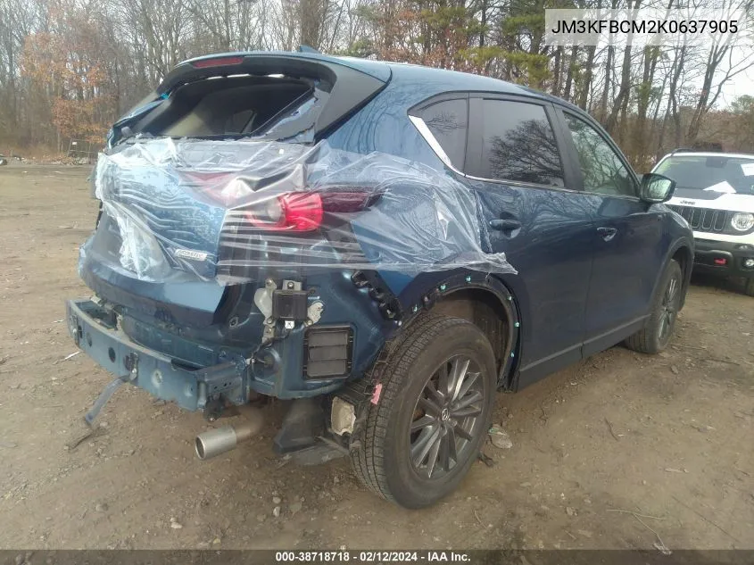 Auction sale of the 2019 Mazda CX 5 , vin: JM3KFBCM2K0637905, lot number: 38718718
