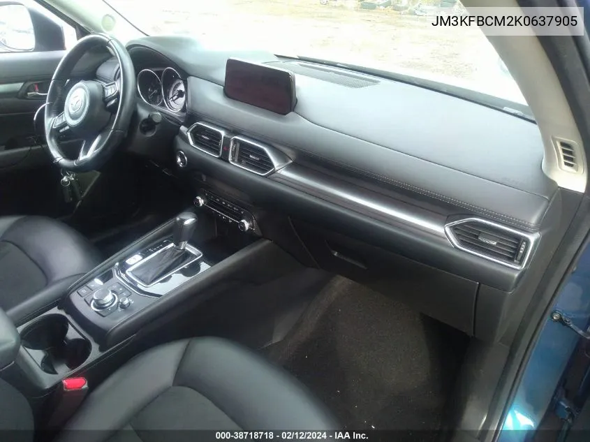 Auction sale of the 2019 Mazda CX 5 , vin: JM3KFBCM2K0637905, lot number: 38718718