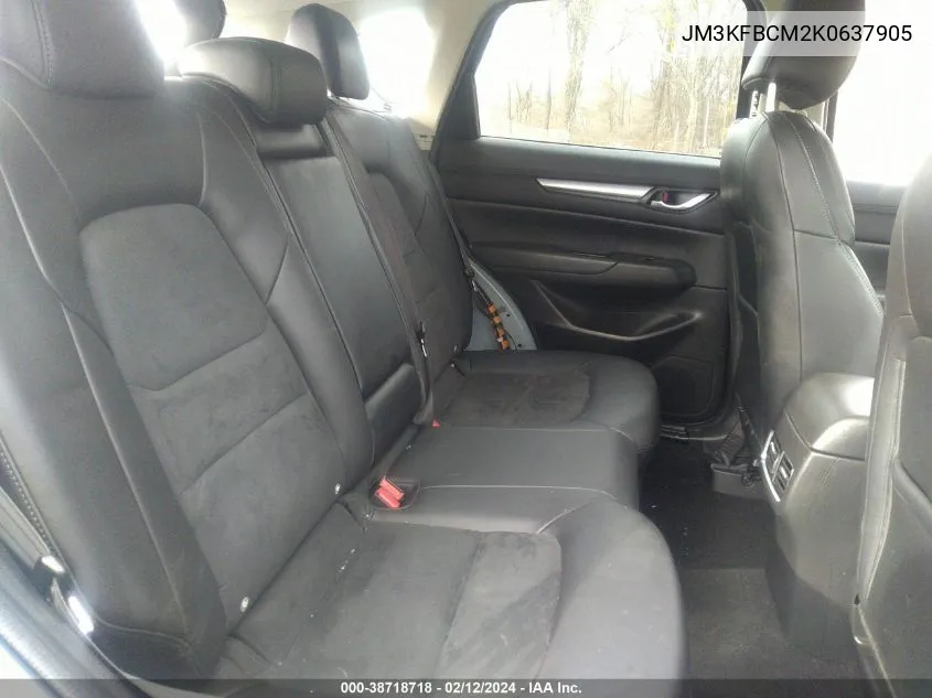 Auction sale of the 2019 Mazda CX 5 , vin: JM3KFBCM2K0637905, lot number: 38718718