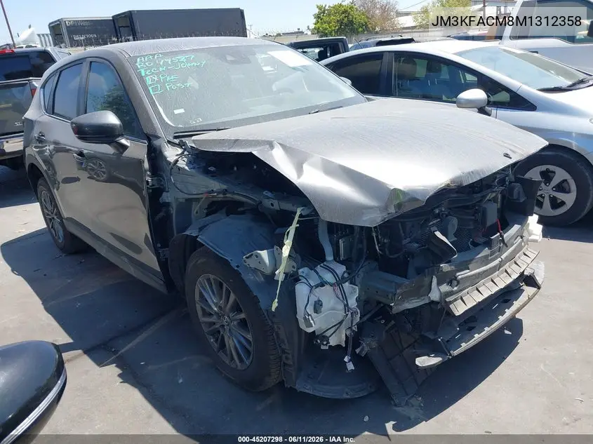 Auction sale of the 2021 Mazda CX 5 , vin: JM3KFACM8M1312358, lot number: 45207298