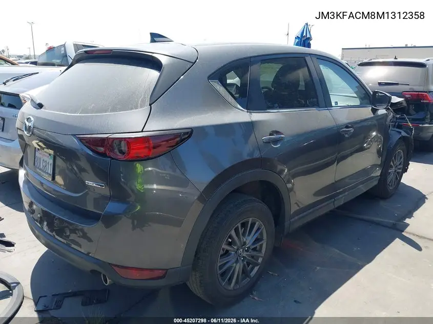 Auction sale of the 2021 Mazda CX 5 , vin: JM3KFACM8M1312358, lot number: 45207298