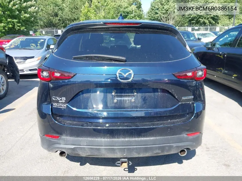Auction sale of the 2024 Mazda CX 5 , vin: JM3KFBCM6R0386154, lot number: 12656229