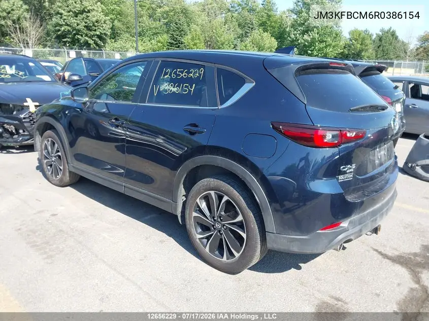 Auction sale of the 2024 Mazda CX 5 , vin: JM3KFBCM6R0386154, lot number: 12656229