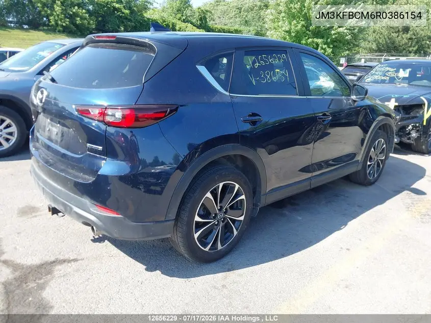 Auction sale of the 2024 Mazda CX 5 , vin: JM3KFBCM6R0386154, lot number: 12656229