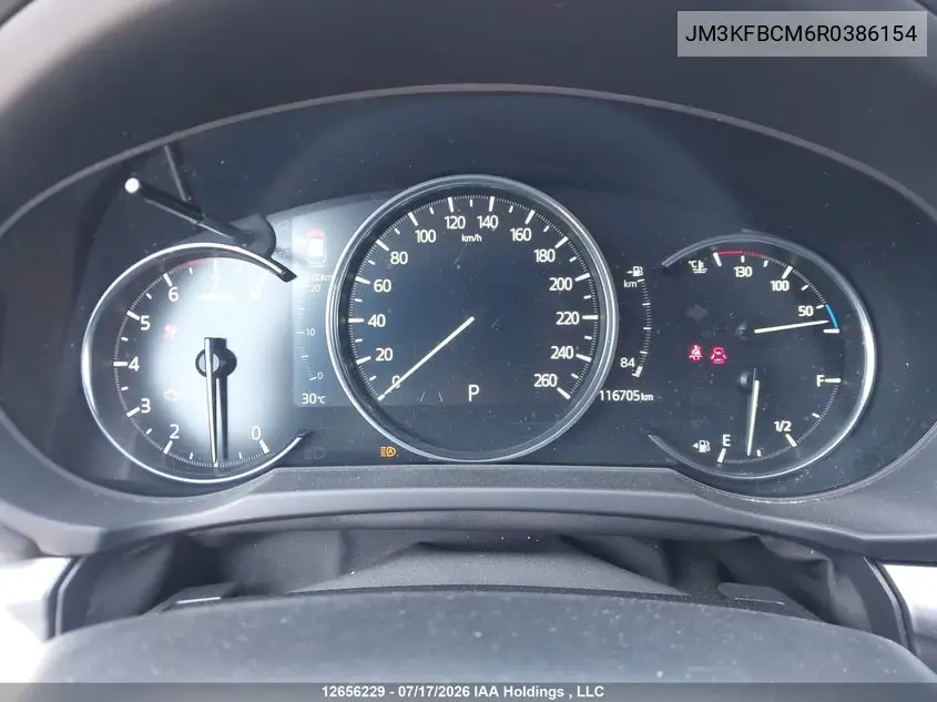 Auction sale of the 2024 Mazda CX 5 , vin: JM3KFBCM6R0386154, lot number: 12656229