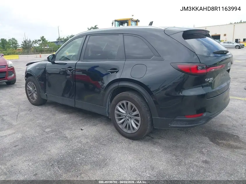 Auction sale of the 2024 Mazda CX 90 , vin: JM3KKAHD8R1163994, lot number: 45198792