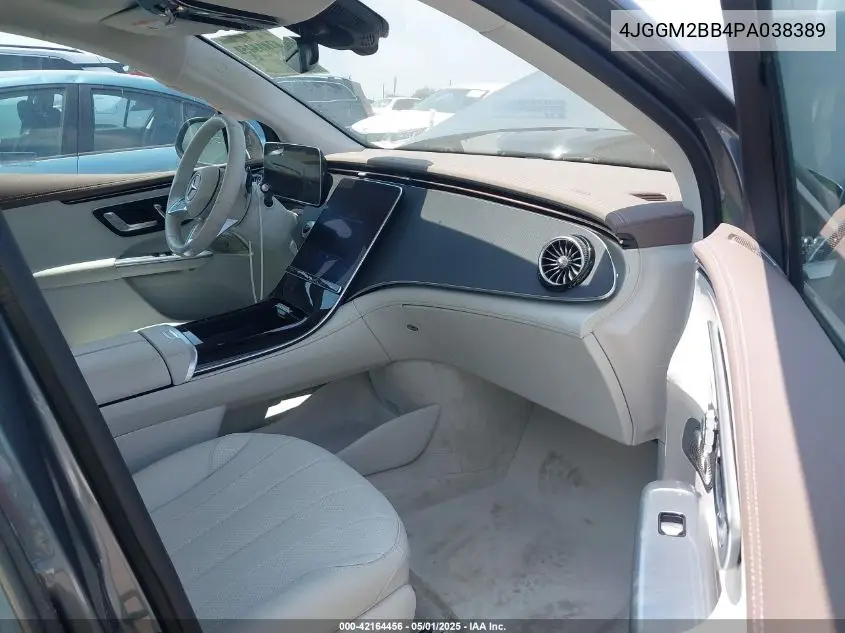 Auction sale of the 2023 Mercedes Benz EQE , vin: 4JGGM2BB4PA038389, lot number: 42164456
