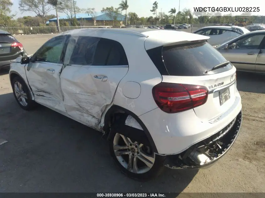 Auction sale of the 2020 Mercedes Benz GLA klasse , vin: WDCTG4GBXLU028225, lot number: 35938906
