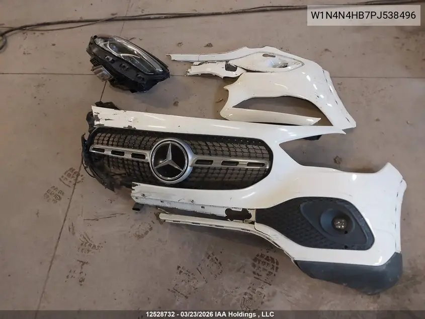 Auction sale of the 2023 Mercedes Benz GLA klasse , vin: W1N4N4HB7PJ538496, lot number: 12528732