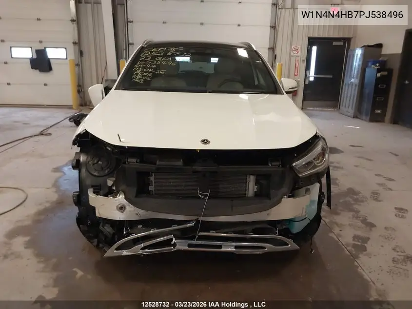 Auction sale of the 2023 Mercedes Benz GLA klasse , vin: W1N4N4HB7PJ538496, lot number: 12528732