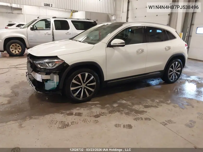 Auction sale of the 2023 Mercedes Benz GLA klasse , vin: W1N4N4HB7PJ538496, lot number: 12528732