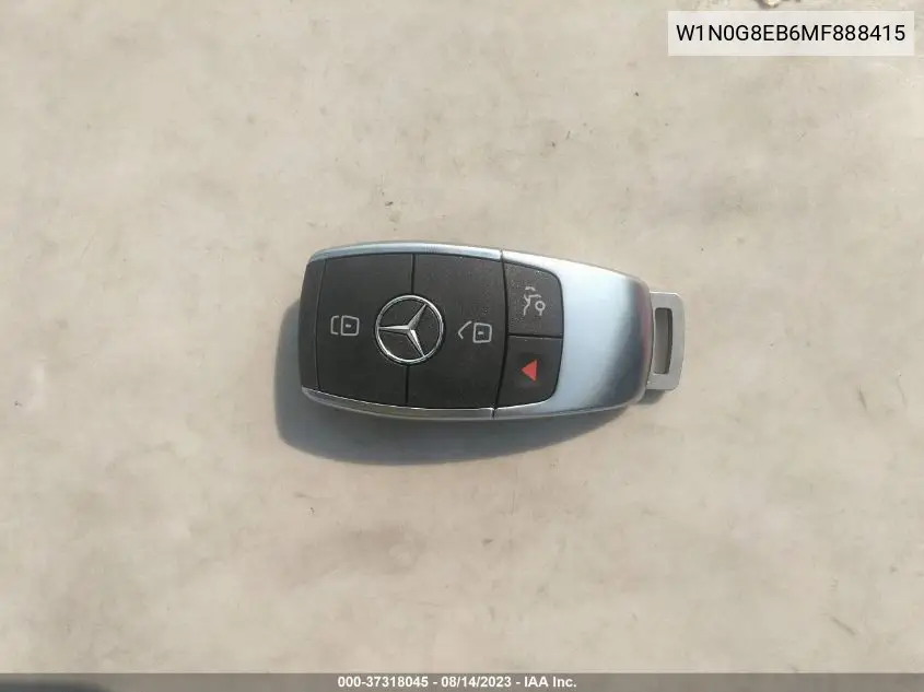 Auction sale of the 2021 Mercedes Benz GLC , vin: W1N0G8EB6MF888415, lot number: 37318045