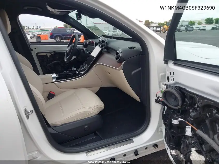 Auction sale of the 2025 Mercedes Benz GLC , vin: W1NKM4GB0SF329690, lot number: 43330541