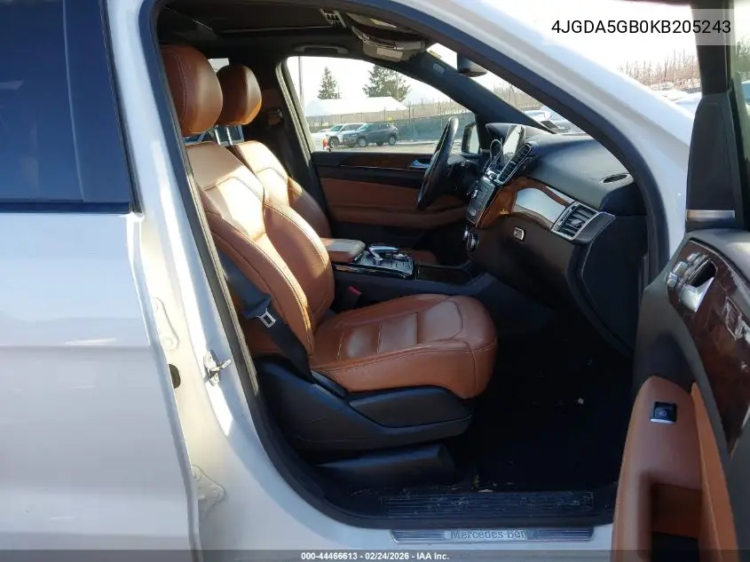 Auction sale of the 2019 Mercedes Benz GLE , vin: 4JGDA5GB0KB205243, lot number: 44466613