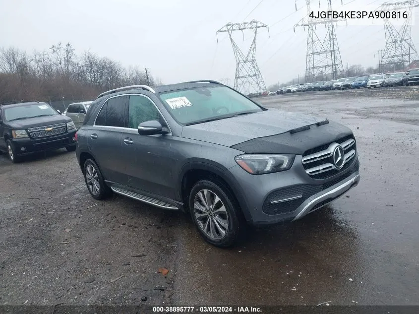 Auction sale of the 2023 Mercedes Benz GLE , vin: 4JGFB4KE3PA900816, lot number: 38895777