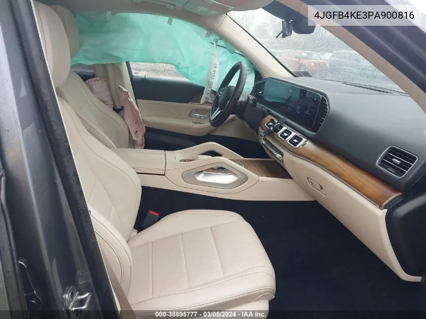 Auction sale of the 2023 Mercedes Benz GLE , vin: 4JGFB4KE3PA900816, lot number: 38895777