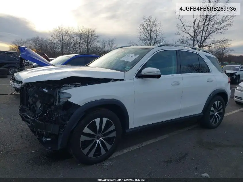 Auction sale of the 2024 Mercedes Benz GLE , vin: 4JGFB4FB5RB269936, lot number: 44125431