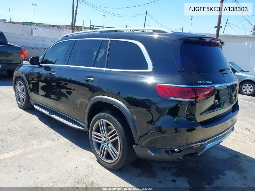 Auction sale of the 2020 Mercedes Benz GLS klasse , vin: 4JGFF5KE3LA138303, lot number: 42691208