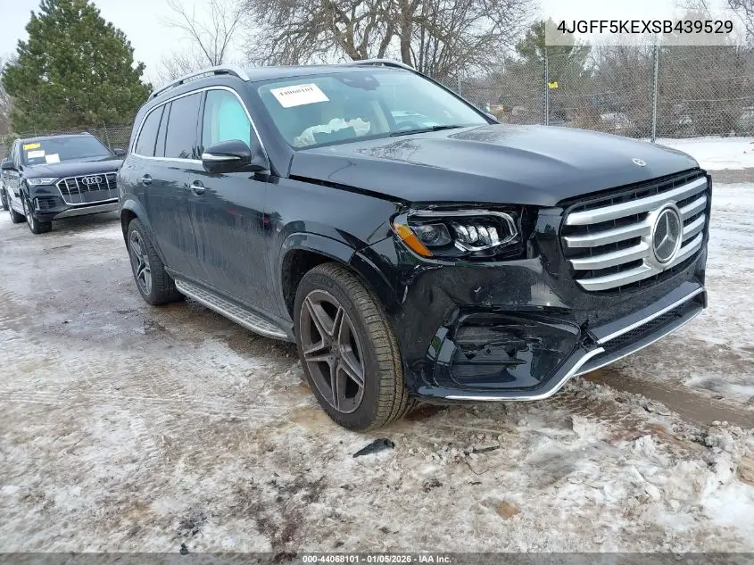 Auction sale of the 2025 Mercedes Benz GLS klasse , vin: 4JGFF5KEXSB439529, lot number: 44068101