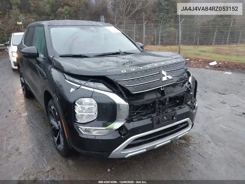 Auction sale of the 2024 Mitsubishi Outlander , vin: JA4J4VA84RZ053152, lot number: 43874306