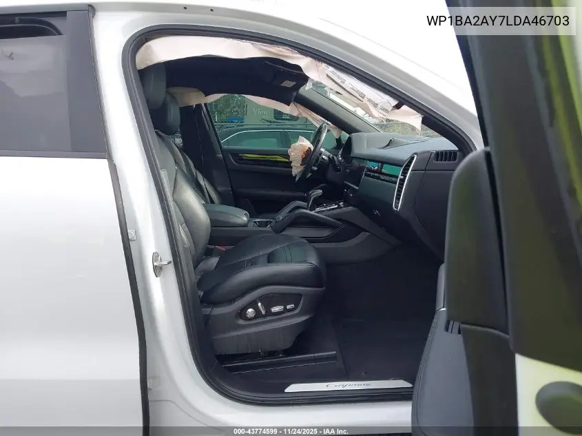 Auction sale of the 2020 Porsche Cayenne Coupe , vin: WP1BA2AY7LDA46703, lot number: 43774599