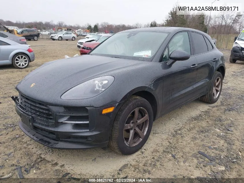 Auction sale of the 2021 Porsche Macan , vin: WP1AA2A58MLB09171, lot number: 38821762