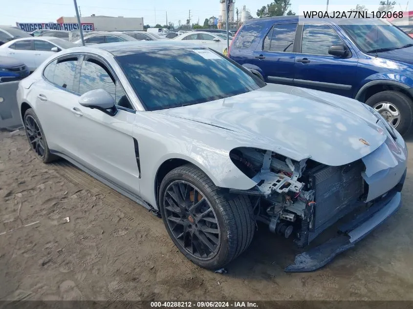 Auction sale of the 2022 Porsche Panamera , vin: WP0AJ2A77NL102068, lot number: 40288212