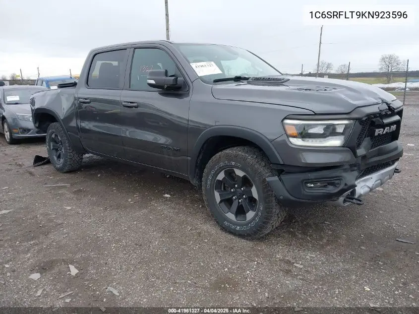 Auction sale of the 2019 RAM 1500 , vin: 1C6SRFLT9KN923596, lot number: 41961327