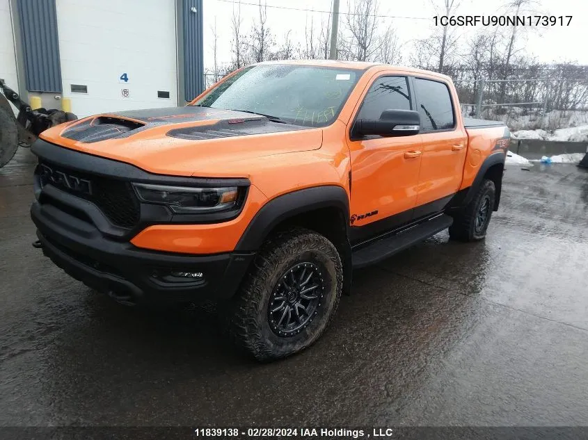 Auction sale of the 2022 RAM 1500 , vin: 1C6SRFU90NN173917, lot number: 11839138