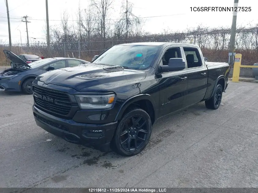 Auction sale of the 2022 RAM 1500 , vin: 1C6SRFRT0NN127525, lot number: 12115612