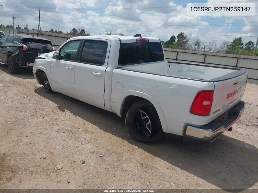 Auction sale of the 2026 RAM 1500 , vin: 1C6SRFJP2TN259147, lot number: 44697496