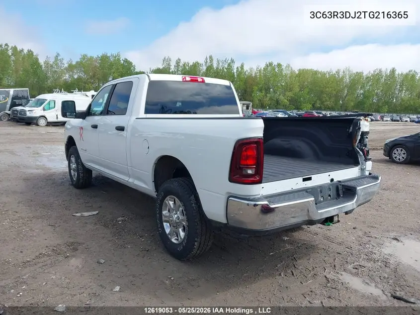 Auction sale of the 2026 RAM 3500 , vin: 3C63R3DJ2TG216365, lot number: 12619053