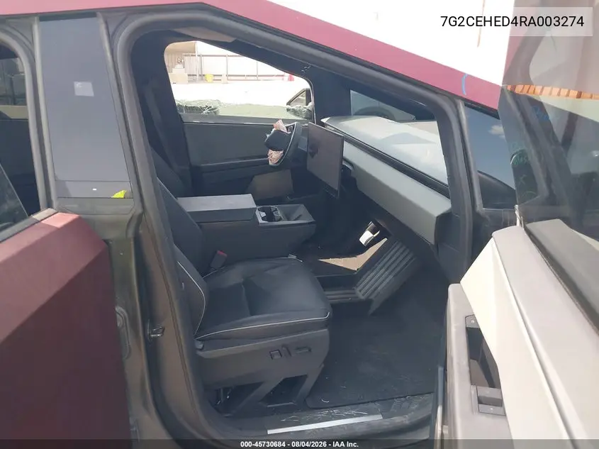 Auction sale of the 2024 Tesla Cybertruck , vin: 7G2CEHED4RA003274, lot number: 45730684