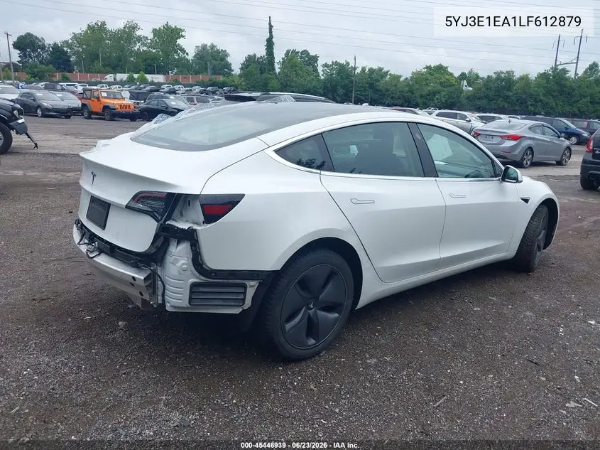 Auction sale of the 2020 Tesla Model 3 , vin: 5YJ3E1EA1LF612879, lot number: 45446939