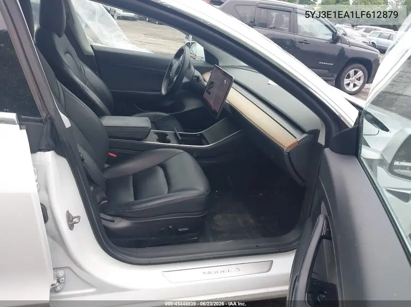 Auction sale of the 2020 Tesla Model 3 , vin: 5YJ3E1EA1LF612879, lot number: 45446939