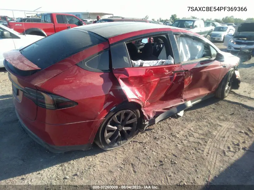 Auction sale of the 2023 Tesla Model X , vin: 7SAXCBE54PF369366, lot number: 37260009