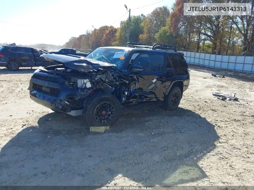 Auction sale of the 2023 Toyota 4Runner , vin: JTELU5JR1P6143313, lot number: 43670207