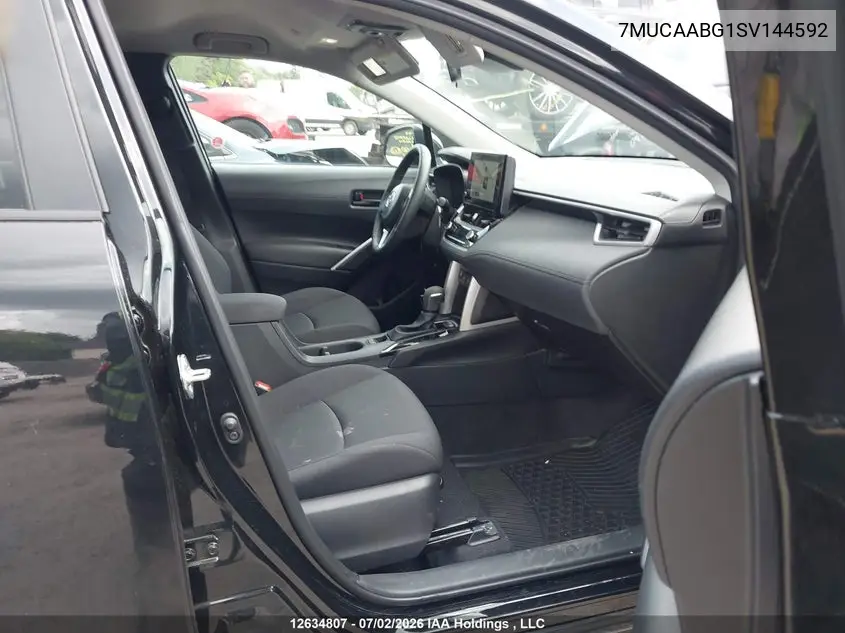 Auction sale of the 2025 Toyota Corolla Cross , vin: 7MUCAABG1SV144592, lot number: 12634807