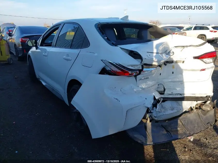 Auction sale of the 2024 Toyota Corolla , vin: JTDS4MCE3RJ105568, lot number: 43989972