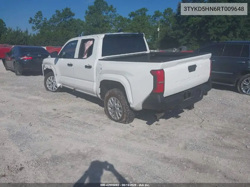 Auction sale of the 2024 Toyota Tacoma , vin: 3TYKD5HN6RT009648, lot number: 42995862