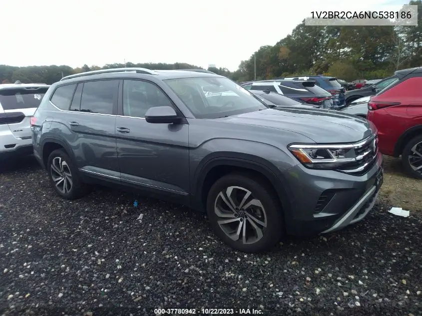 Auction sale of the 2022 Volkswagen Atlas , vin: 1V2BR2CA6NC538186, lot number: 37780942