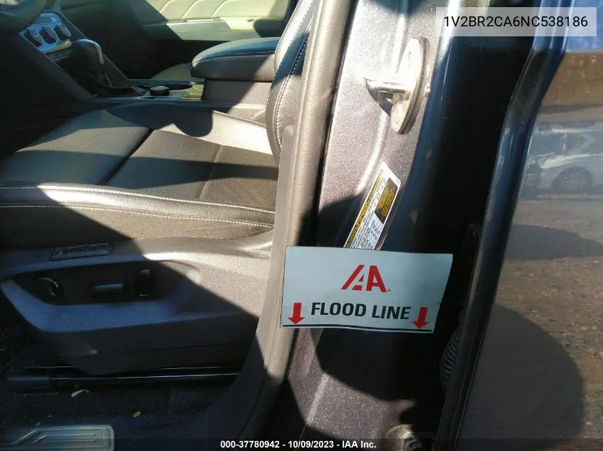 Auction sale of the 2022 Volkswagen Atlas , vin: 1V2BR2CA6NC538186, lot number: 37780942